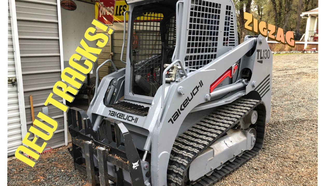 Putting ZigZag Tracks On My Skid Steer