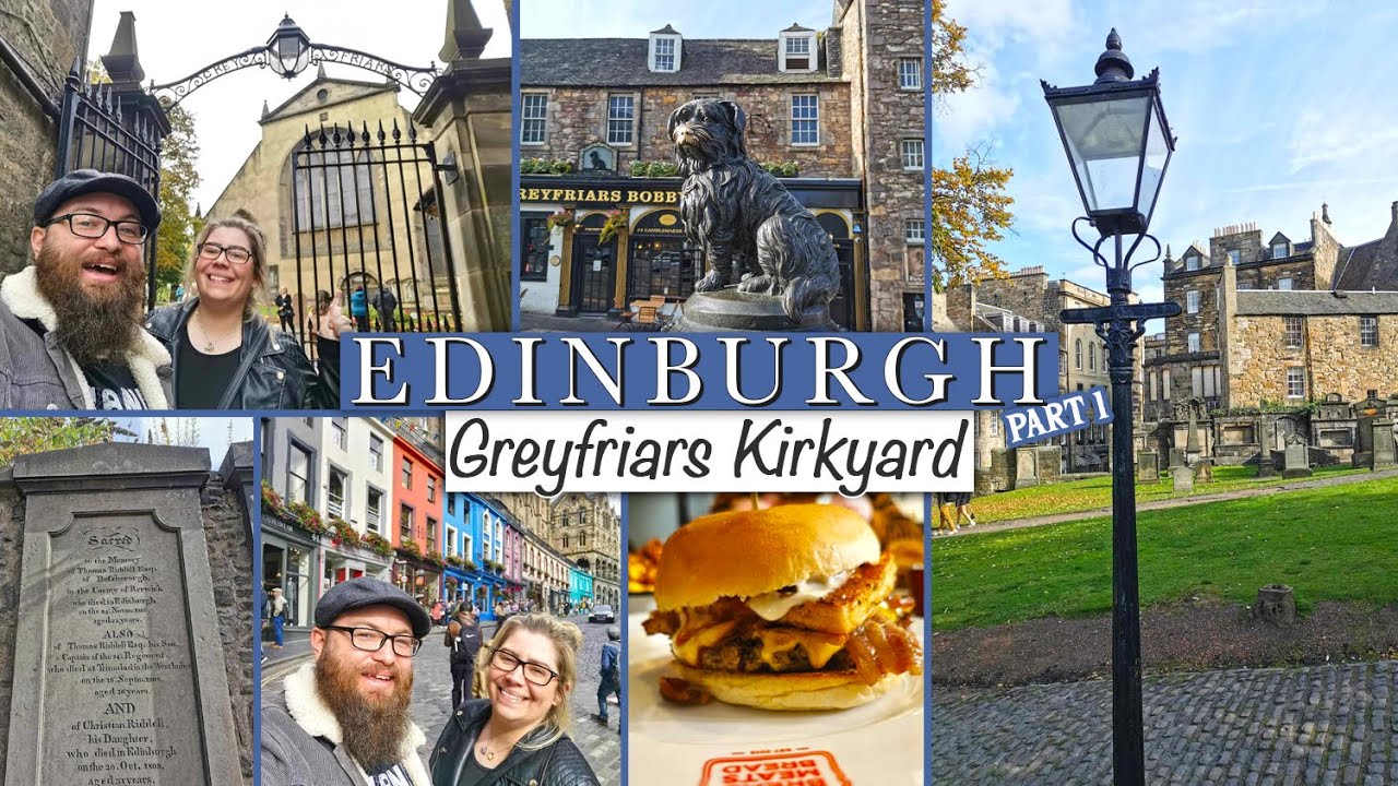 A Week In Edinburgh! | Travel Day & Exploring Greyfriars Kirkyard! | Edinburgh Vlog PT1 🏴󠁧󠁢󠁳󠁣󠁴󠁿