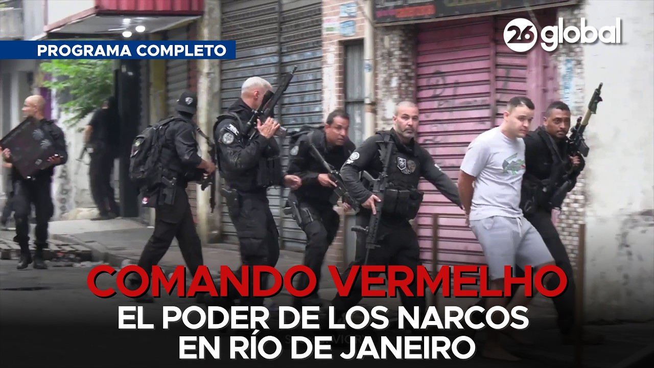 #26Global: Guerra Narco en Brasil, aniversario de la DANA y drone Poseid&oacute;n (Programa completo 29-10)