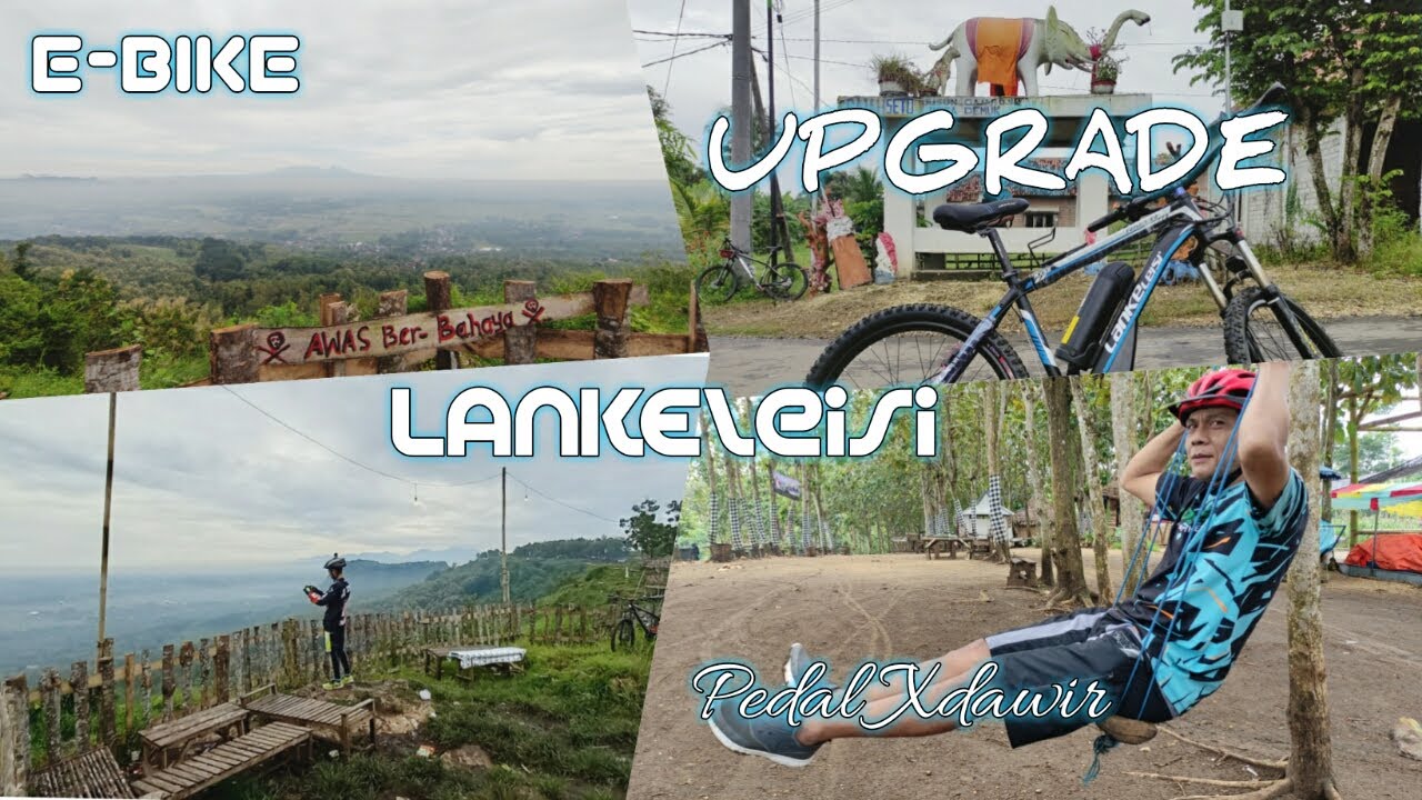 Sebulan Pemakaian Sepeda Listrik⚡EBIKE LANKELEISI MX3.8 & UPGRADE, Jalur LOK 9 Bersama Pedal Xdawir