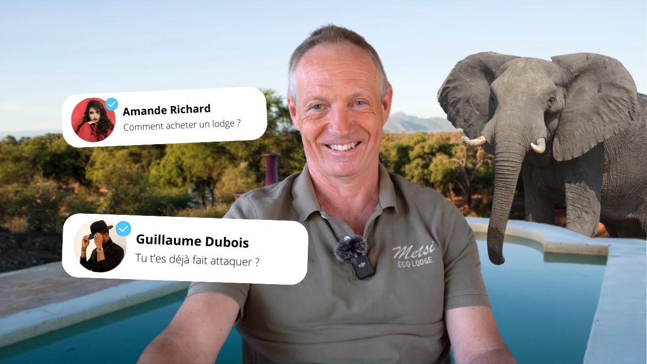 AFRIQUE DU SUD : Comment j'ai acheté un lodge pour vivre au milieu des animaux