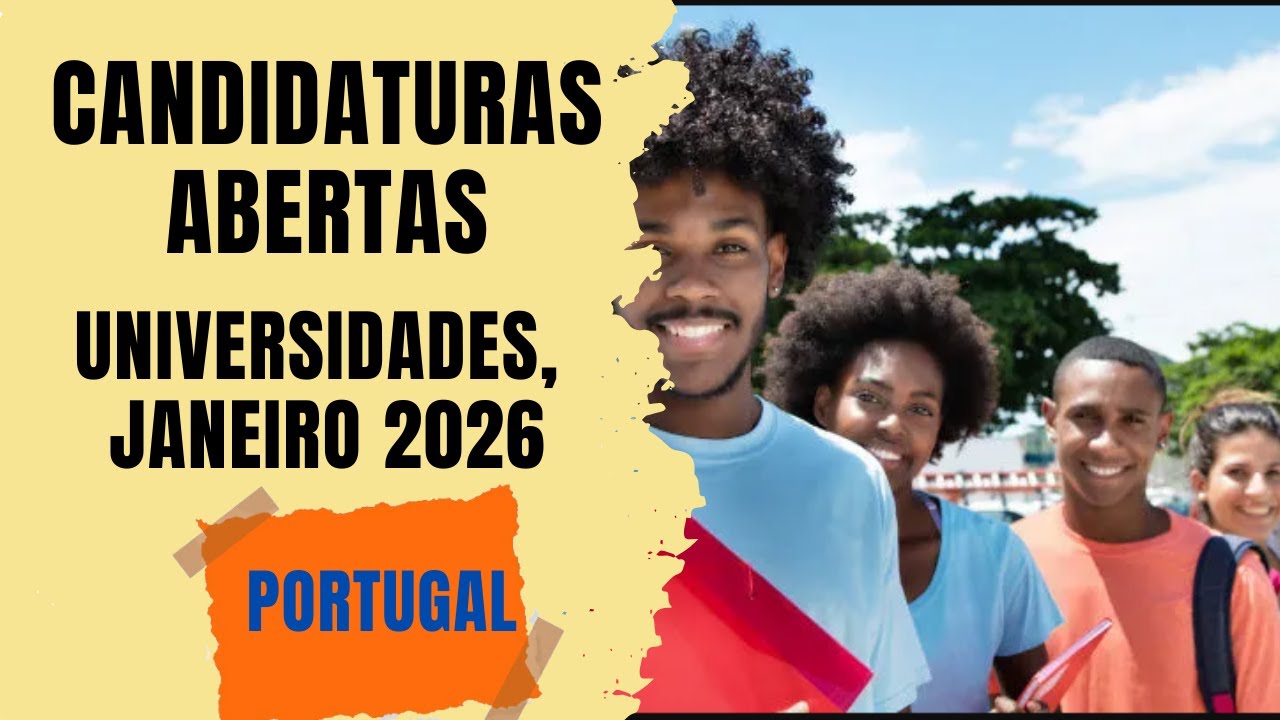 Universidades com Candidaturas abertas em Janeiro - 2026