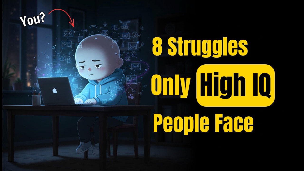8 Struggles of Being a Highly Intelligent Person (Psychology Explains)