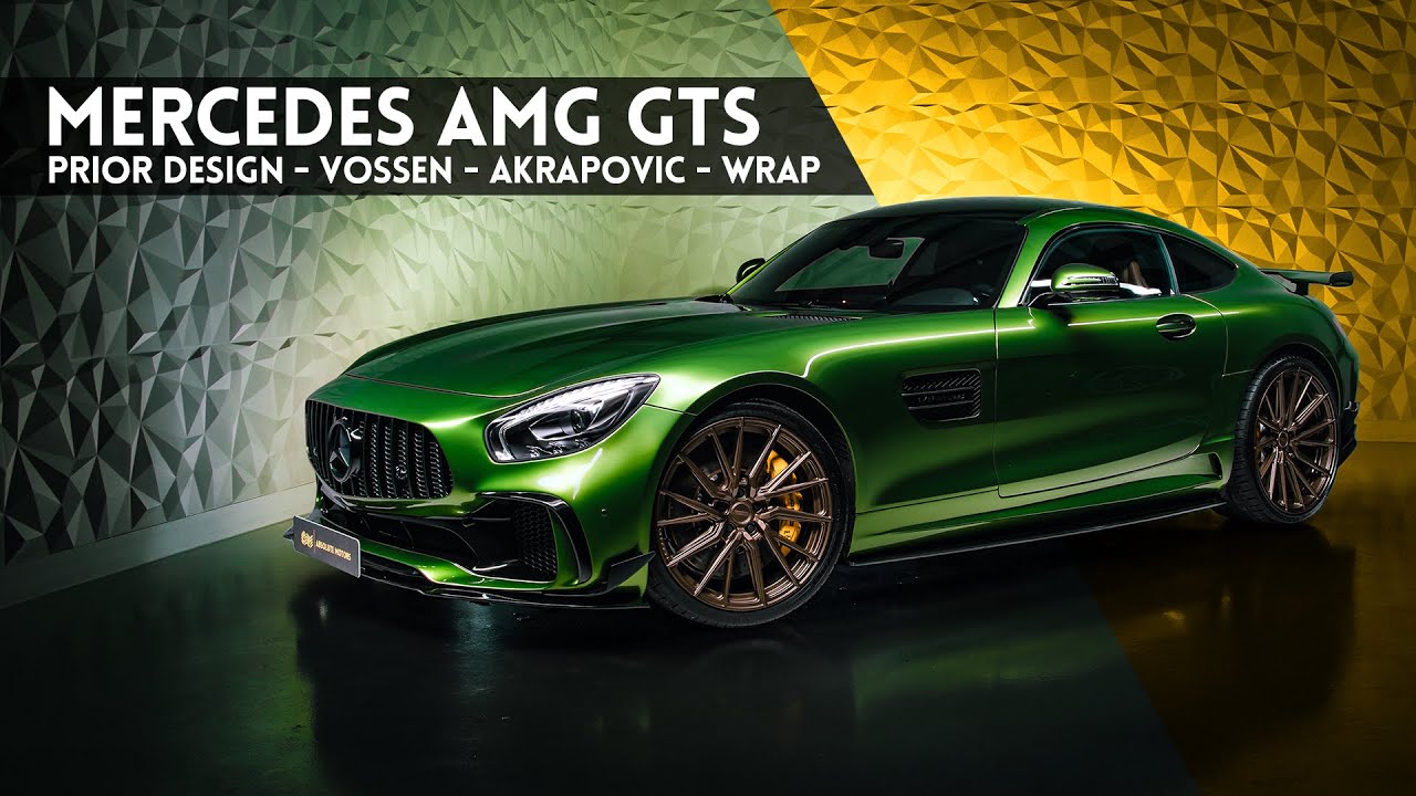 AMG GTS volledige make-over met Vossen,  Prior Design en Akrapovic. GIVEAWAY ALERT!