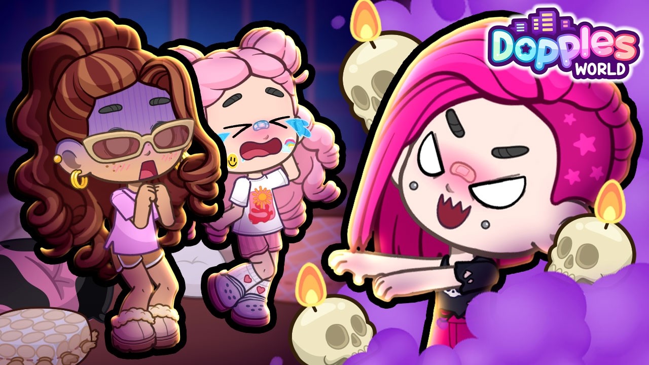 Sleepover Gone WRONG?! 😱👻 What We Discovered Will Shock You… Dopples World 🐾👽
