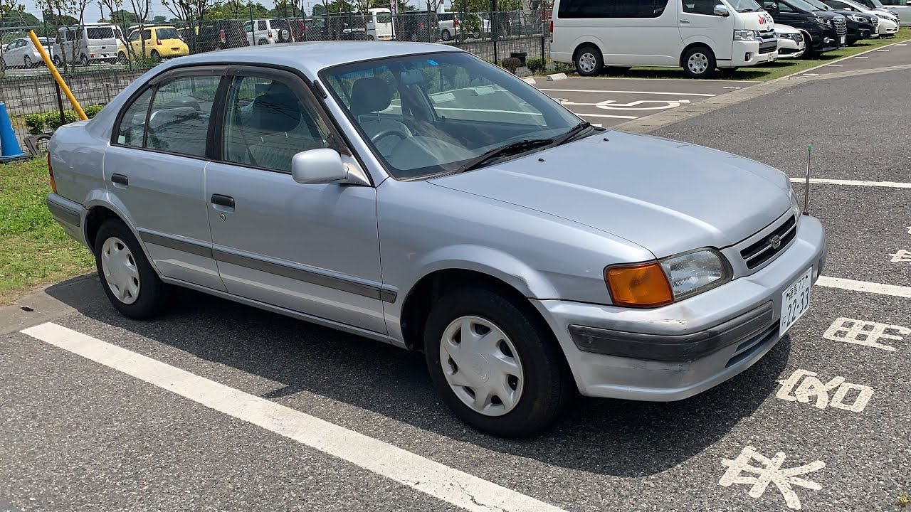 H10 EL53 コルサ1.5 内外装　オークション会場出品する前の状態