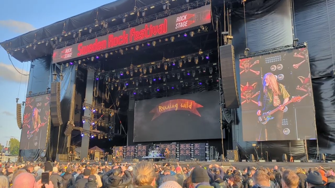Sweden Rock Festival 2025 - Running Wild - Intro + Fistful of Dynamite