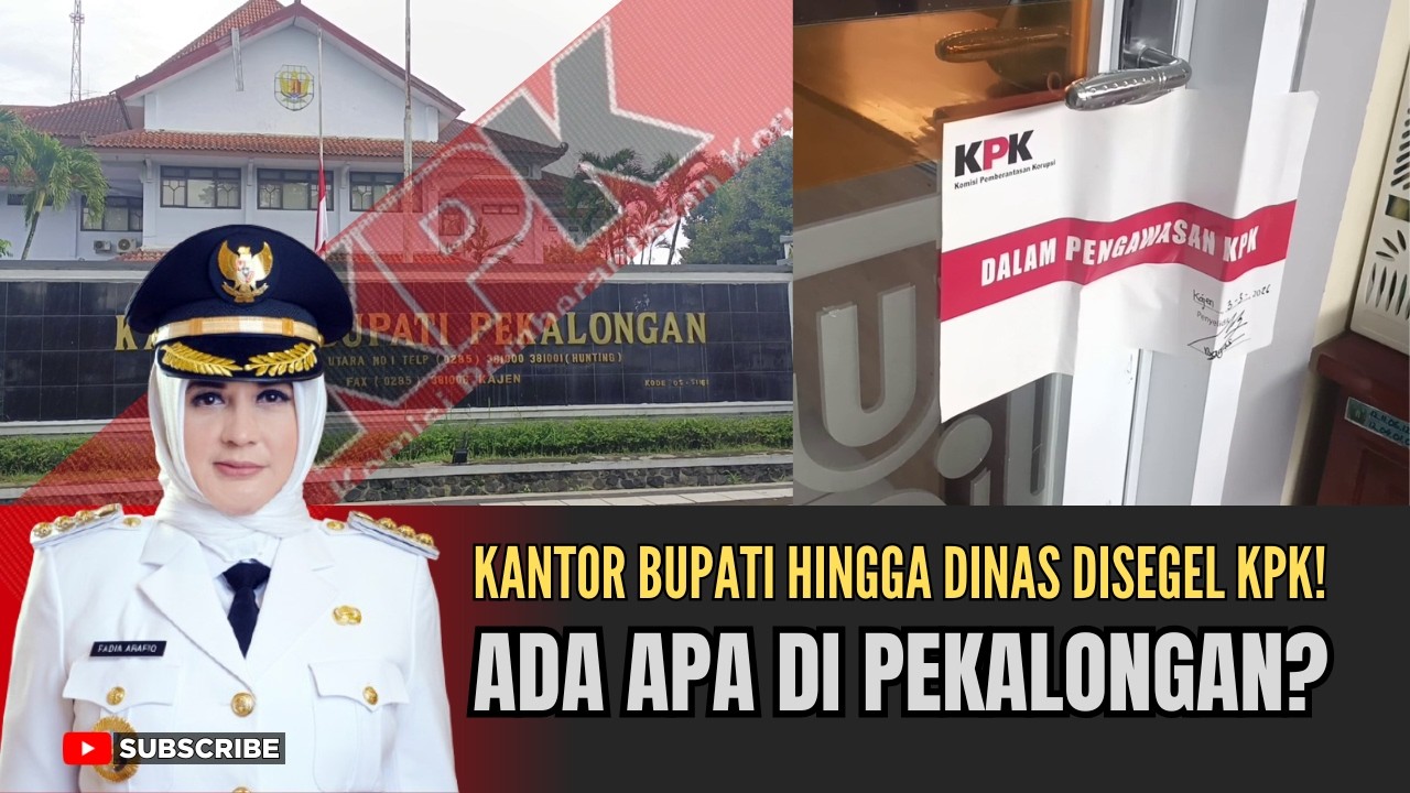 Bupati Fadia Arafiq Ditangkap KPK! Kantor Bupati Pekalongan Disegel!