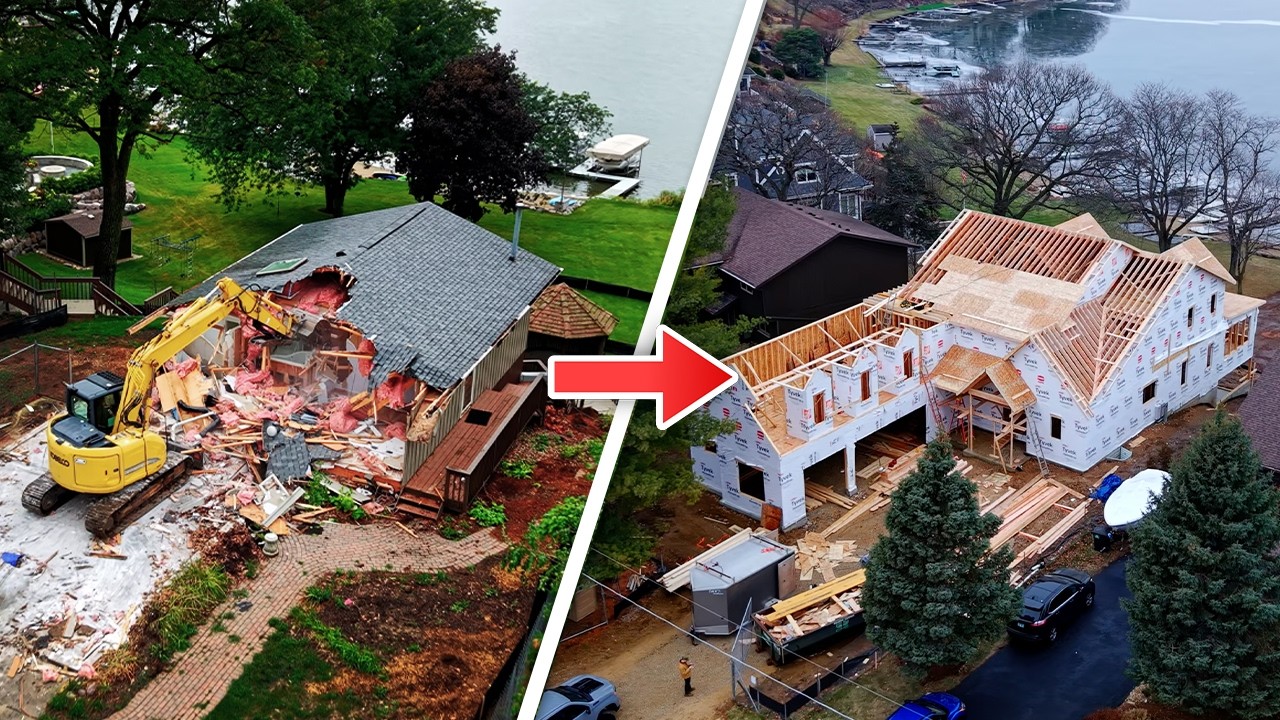 DEMOLISHING A House And Building A New One Pt. 2