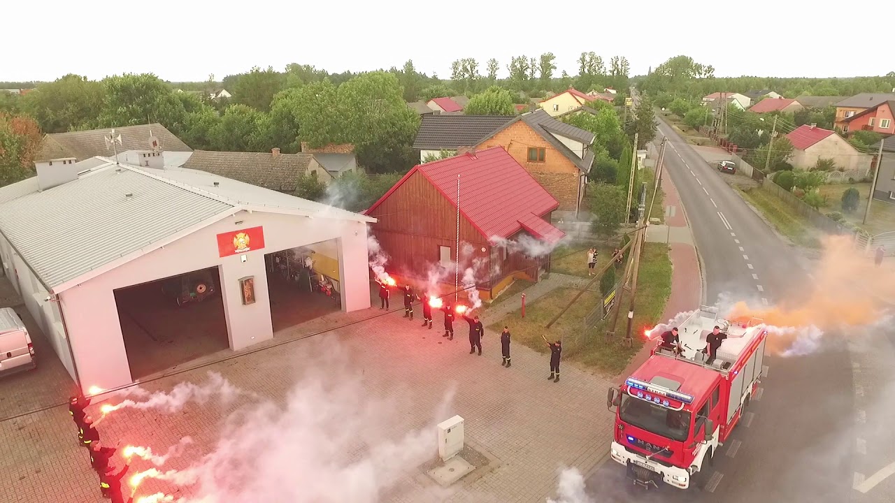 OSP Karczewice Garnek - Powitanie nowego wozu bojowego MAN TGM 13-240  (28.06.2019 r.)