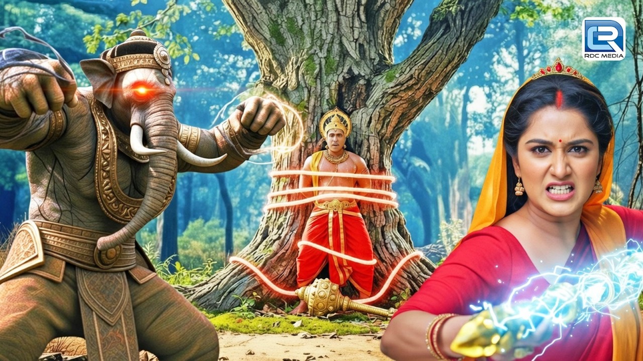 जब गजासुर ने बना लिया हनुमान को बंदी माँ सीता ने दिखाई अपनी असली शक्तिया | Shrimad Ramayan |Lat 2026