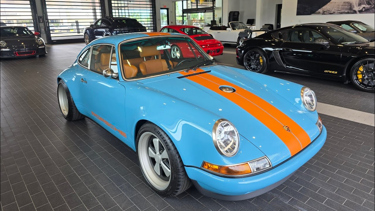 Supercars in St Louis!  Porsche 911 Reimagined by Singer, Diablo, Aventador, Ford GT, 911 GT2 RS!