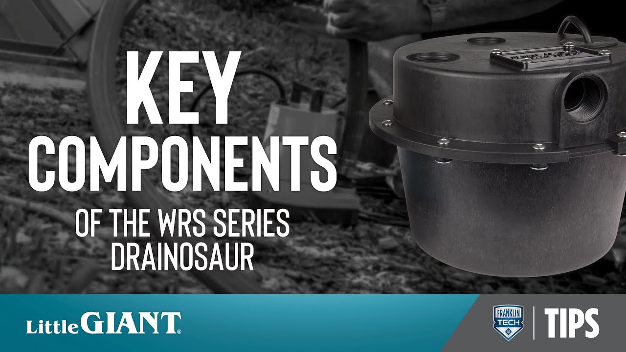 7 Key Components of the Little Giant WRS Series Drainosaur Sump Pump System