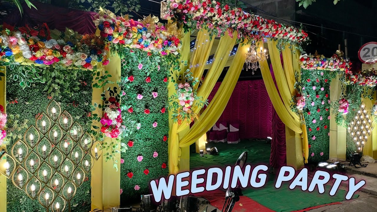 Wedding Decoration Ideas - Latest Wedding Decoration by-N.R-Electric & Sound