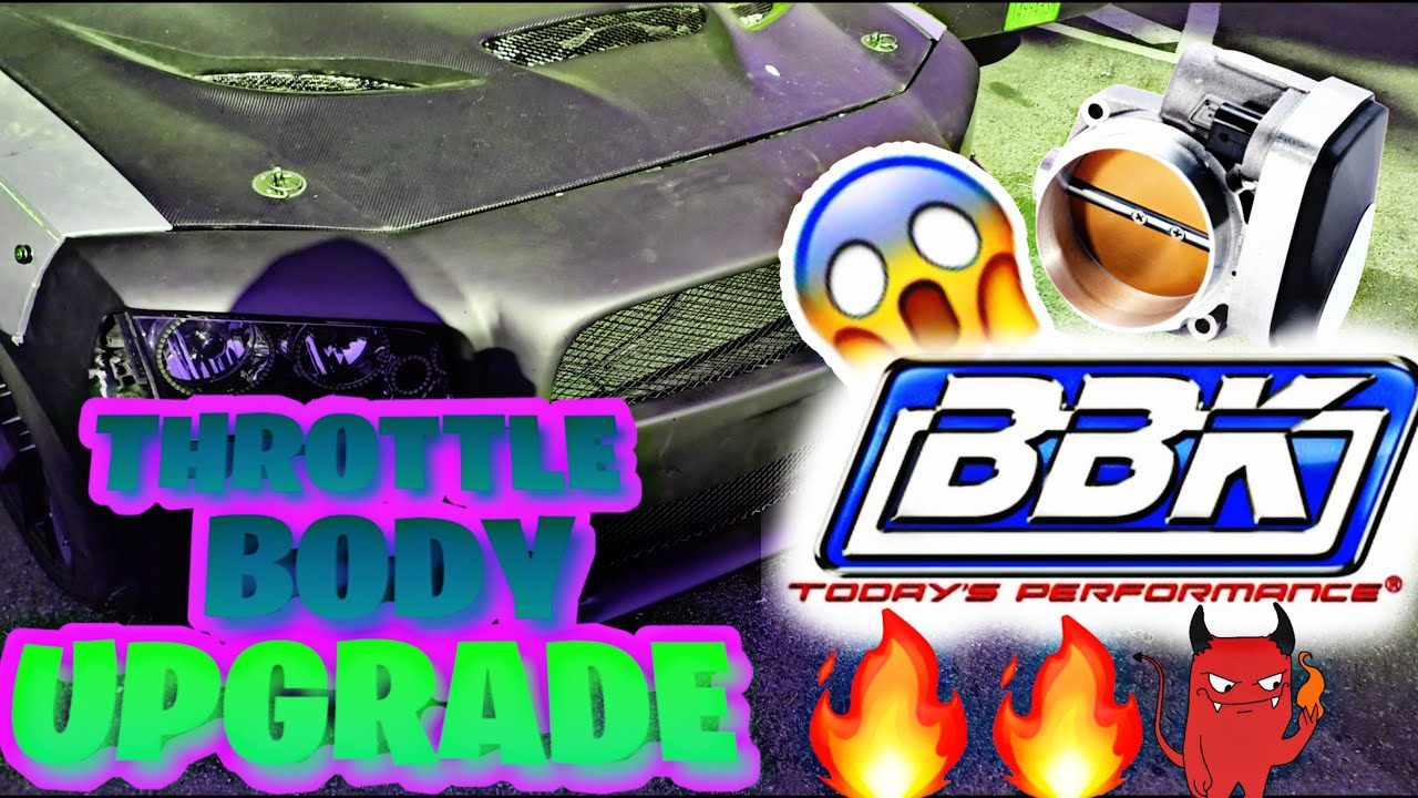 BBK THROTTLE BODY UPGRADE ON MY CAMMED CHARGER R/T