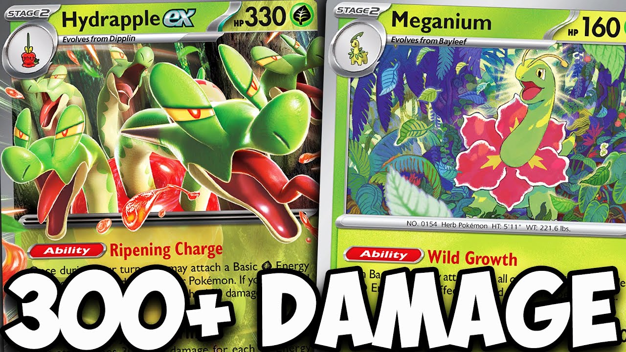Hydrapple ex Got HUGE Upgrades With Mega Evolution!