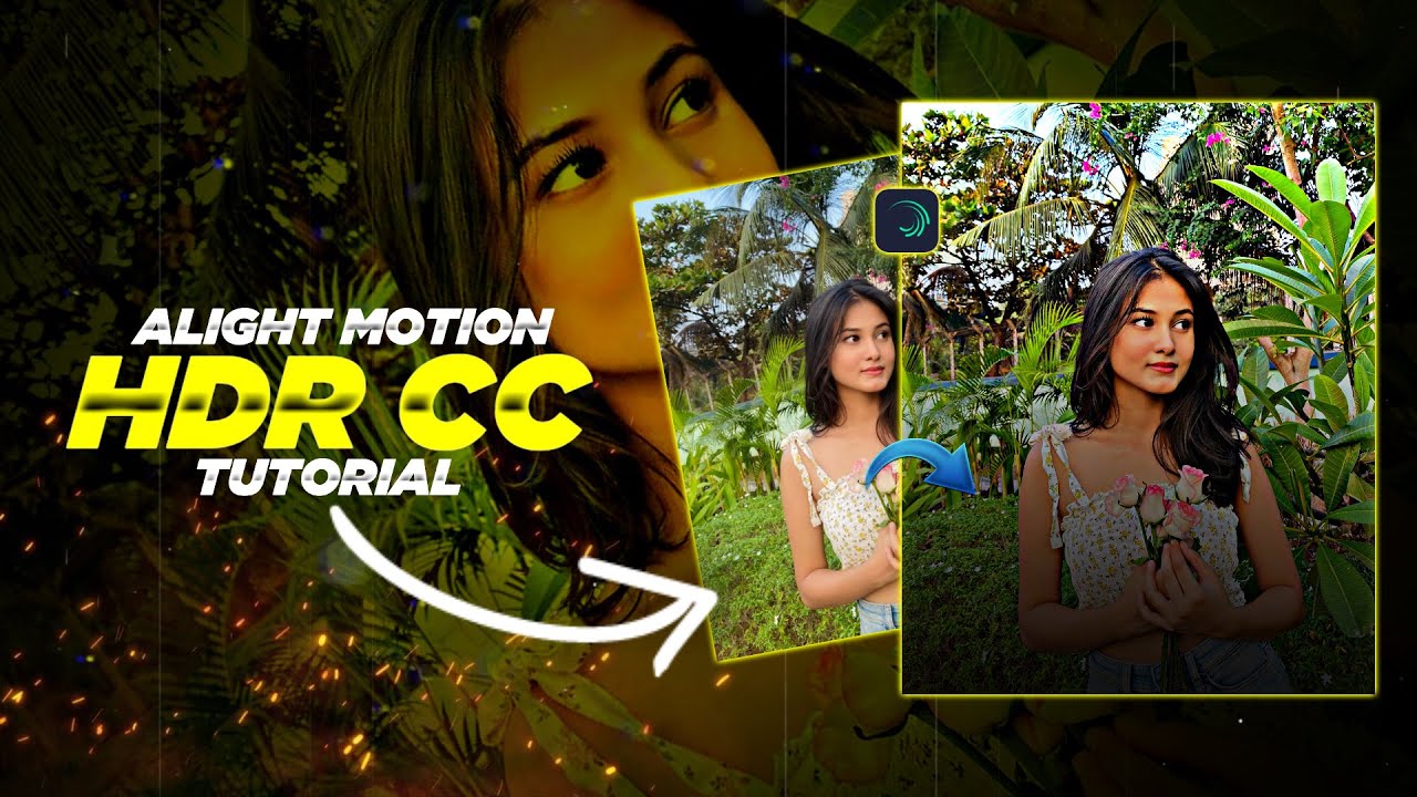 HDR CC | Hdr Color Grading Tutorial | Alight Motion