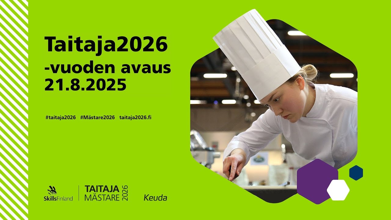 Taitaja2026 Keski-Uusimaa | Taitaja-vuoden avaus 21.8.2025