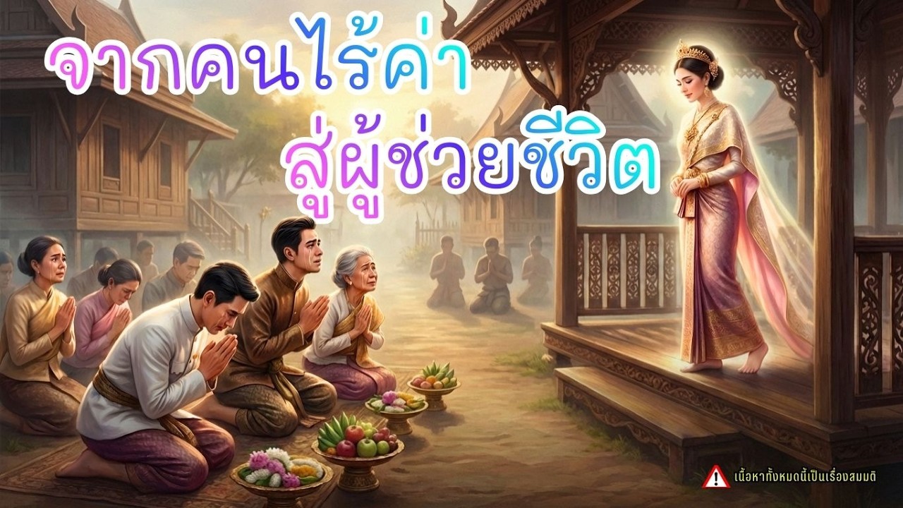 เมียใบ้ถูกบ้านผัวรังเกียจ คำพูดแรกช่วยชีวิตทั้งตระกูล |นิทานพื้นบ้านไทย | นิทานก่อนนอน