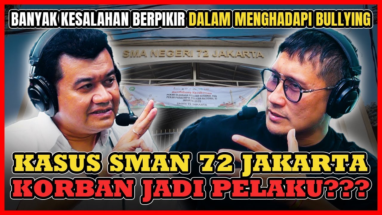 TRAGEDI BOM DI SMAN 72 JAKARTA. TERNYATA INI MOTIF PELAKU SESUNGGUHNYA - Reza Indragiri