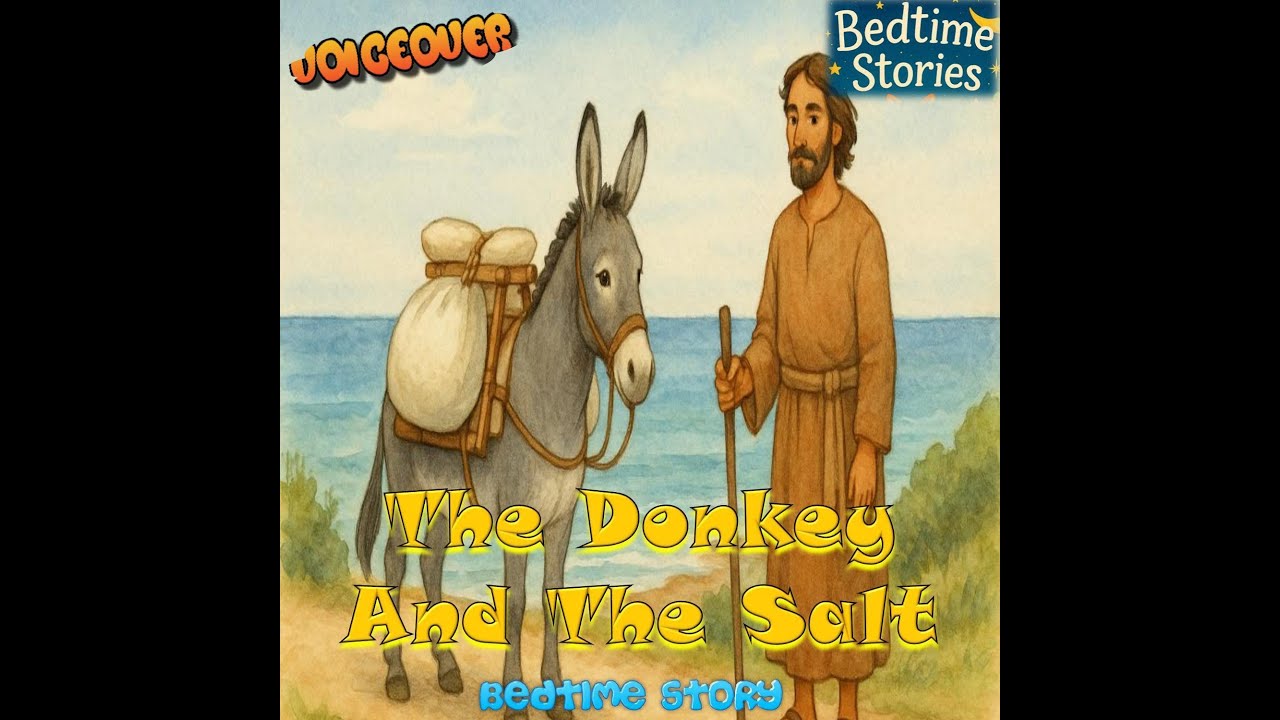 The Donkey and the Salt | Bedtime Story for Kids | Fairy Tales
