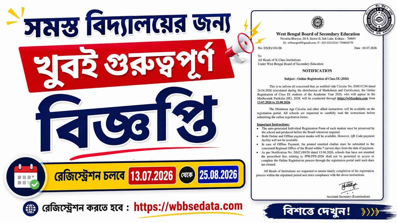 Important notice for all secondary school 