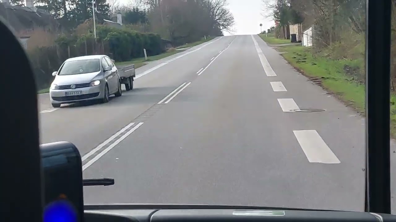 365R hele turen fra Fredensborg til kokkedal med bus 6427 en Mercedes (like gerne)