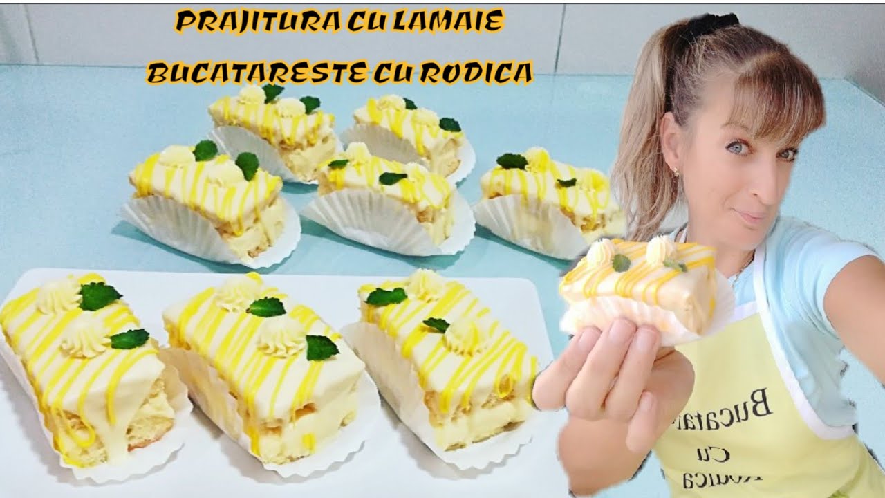 Prajituri Cu Lamaie | Pastelitos Con Limon | BUCATARESTE CU RODICA