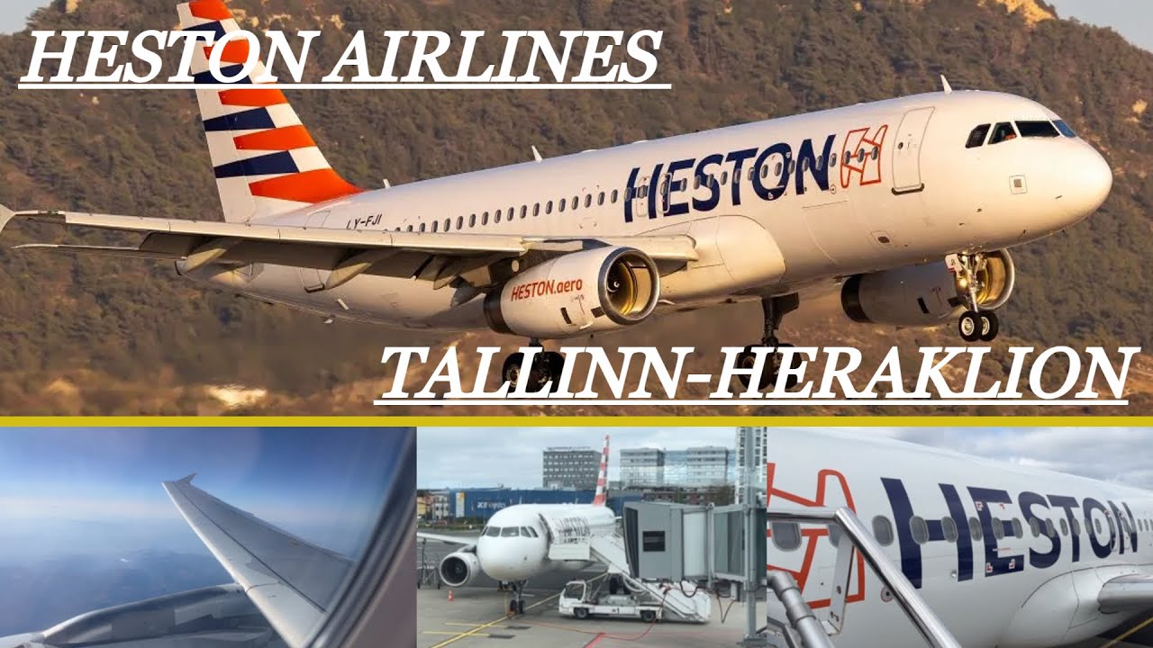 Tallinn-Heraklion Heston airlines A320-214