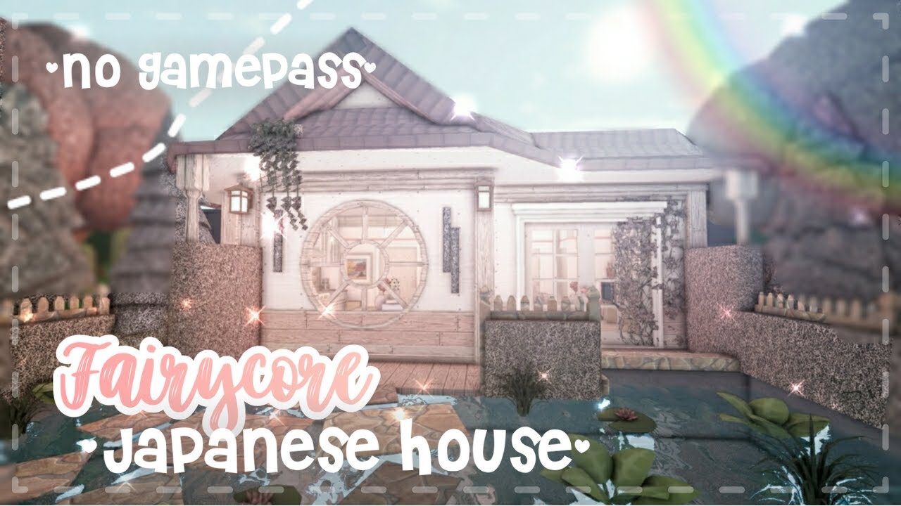 Minami Oroi Bloxburg Speedbuild and Tour - No Gamepass Fairycore Japanese Family Home - July 26 2021