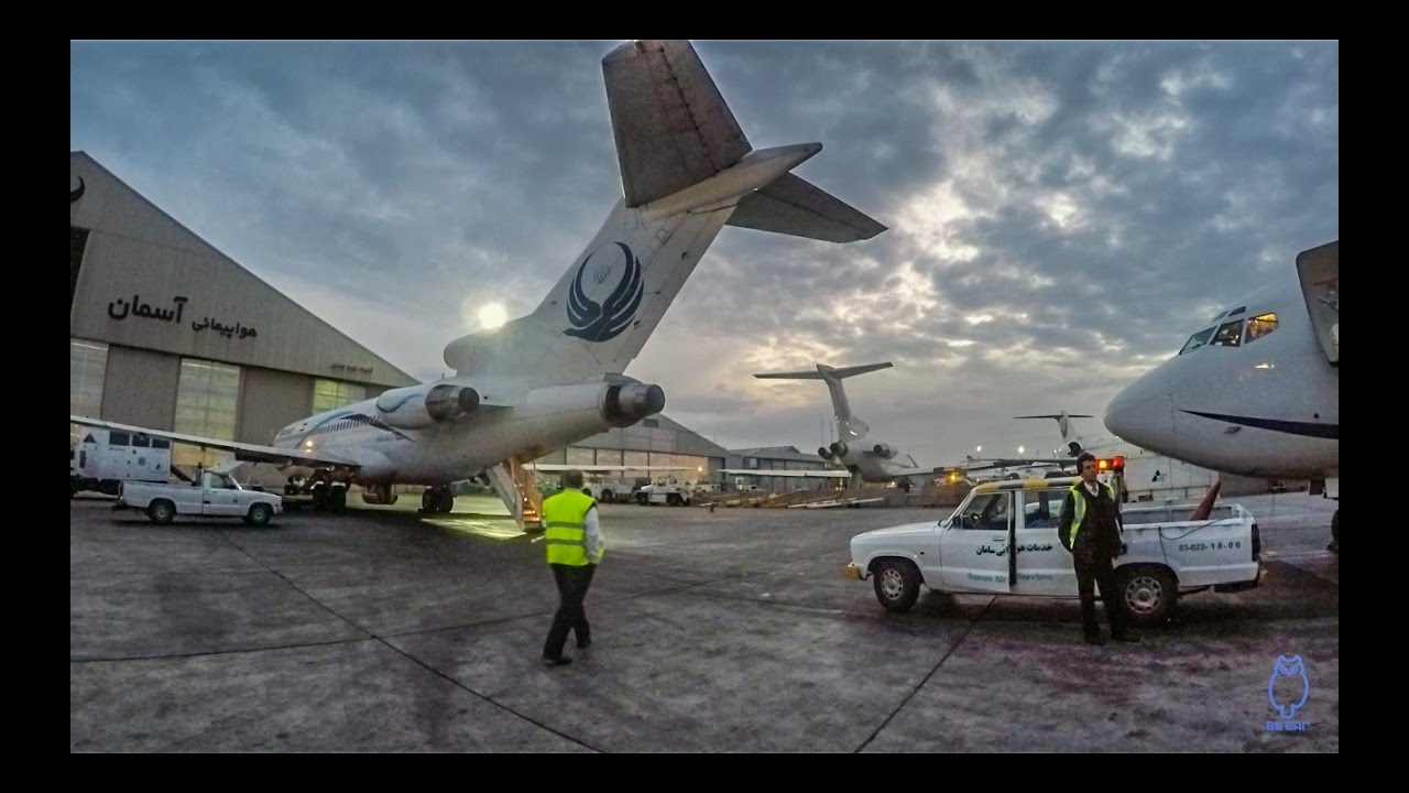 Iran Aseman Airlines 727-228 Adv Teheran-Mehrabad THR to Mashad MHD
