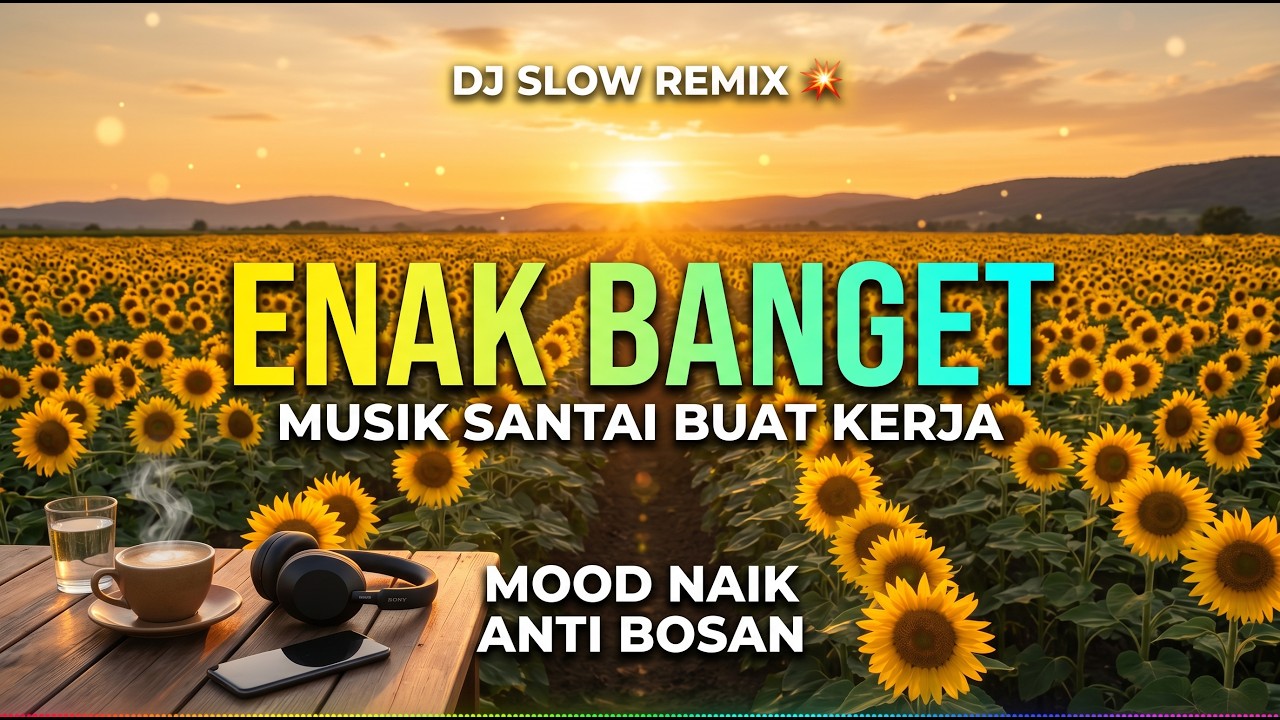 DJ Slow Remix Enak Banget 💥 Musik Santai Buat Kerja | Bikin Mood Naik & Anti Bosan