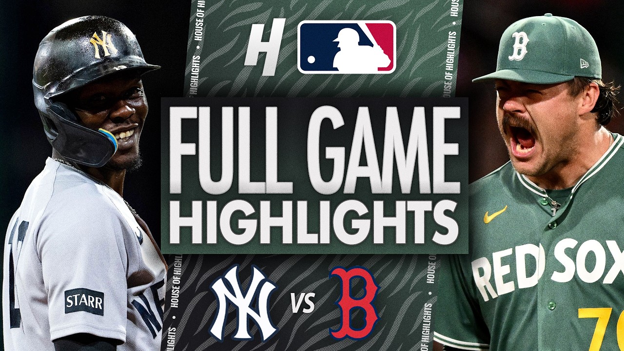 New York Yankees против Boston Red Sox &mdash; ЛУЧШИЕ МОМЕНТЫ МАТЧА 🔥 26 июня 2026 г. Сезон MLB