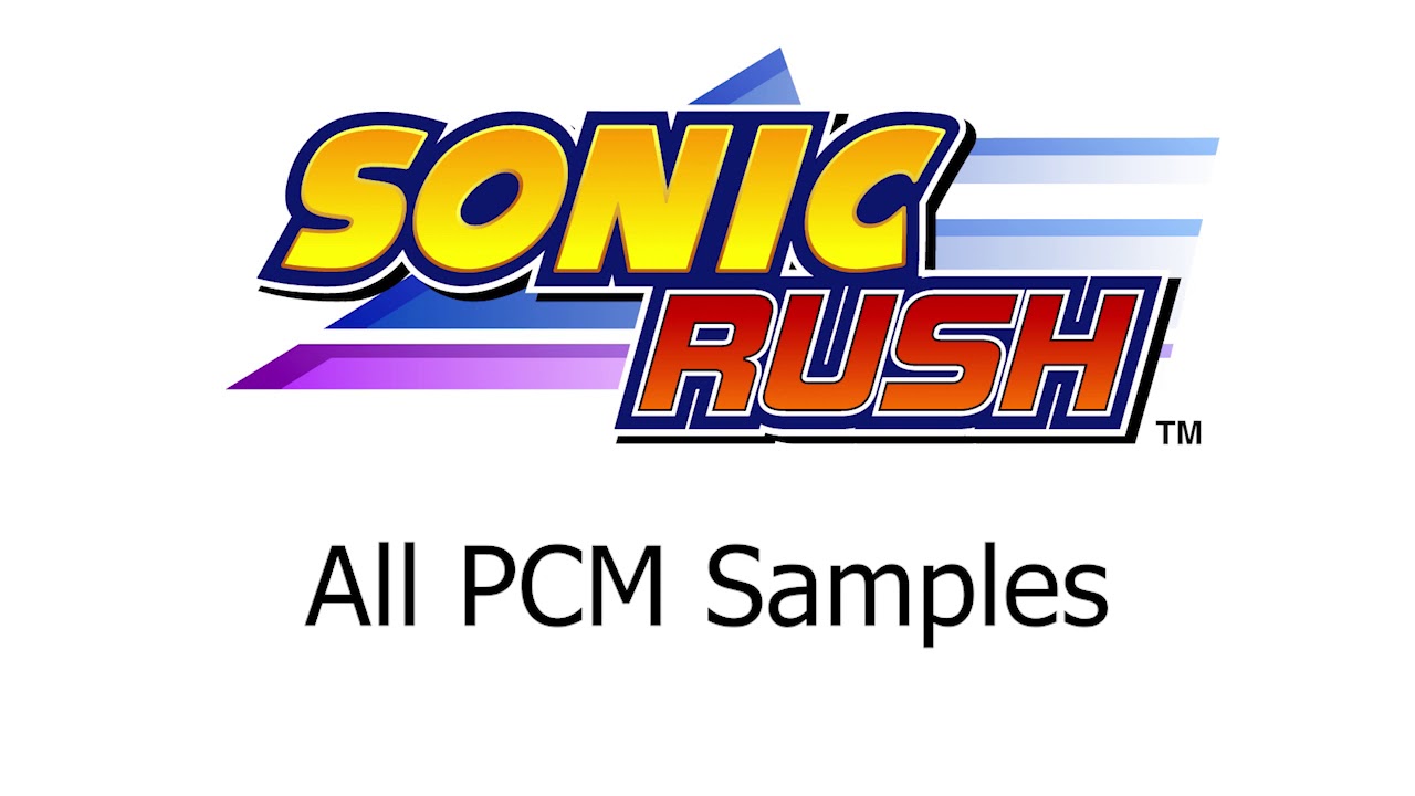 All Sound effects in Sonic Rush