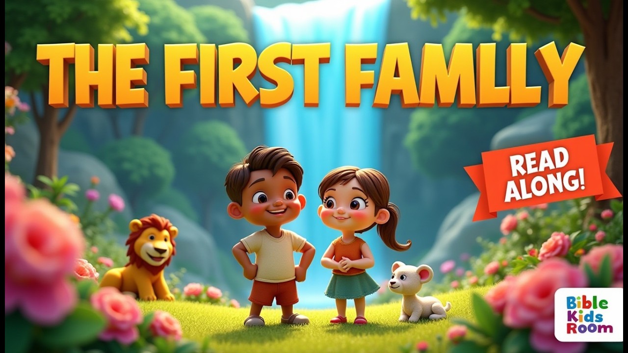The First Family in the Garden of Eden | Bible Story for Kids | Read Along