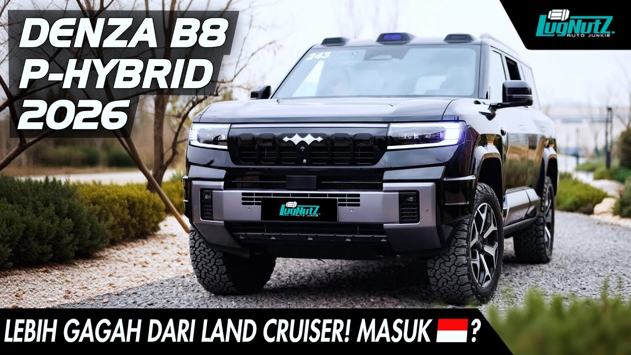 LEBIH GAGAH Dari Land Cruiser HARGA CUMA 1/3! Ini SUV Offroad TERMEWAHnya BYD, Fangchengbao Denza B8