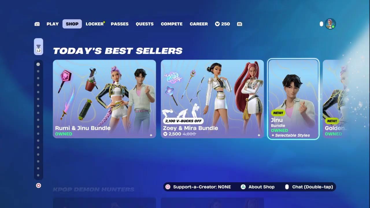 Fortnite Battle Royal new Valentine Update/KPop Demon Hunter