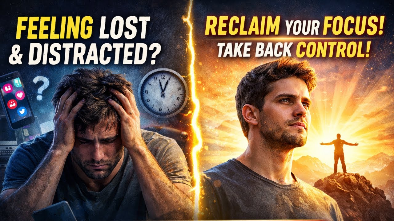Distracted & Lost in Life? Reset Your Mind and Take Control | Powerful Motivational Story