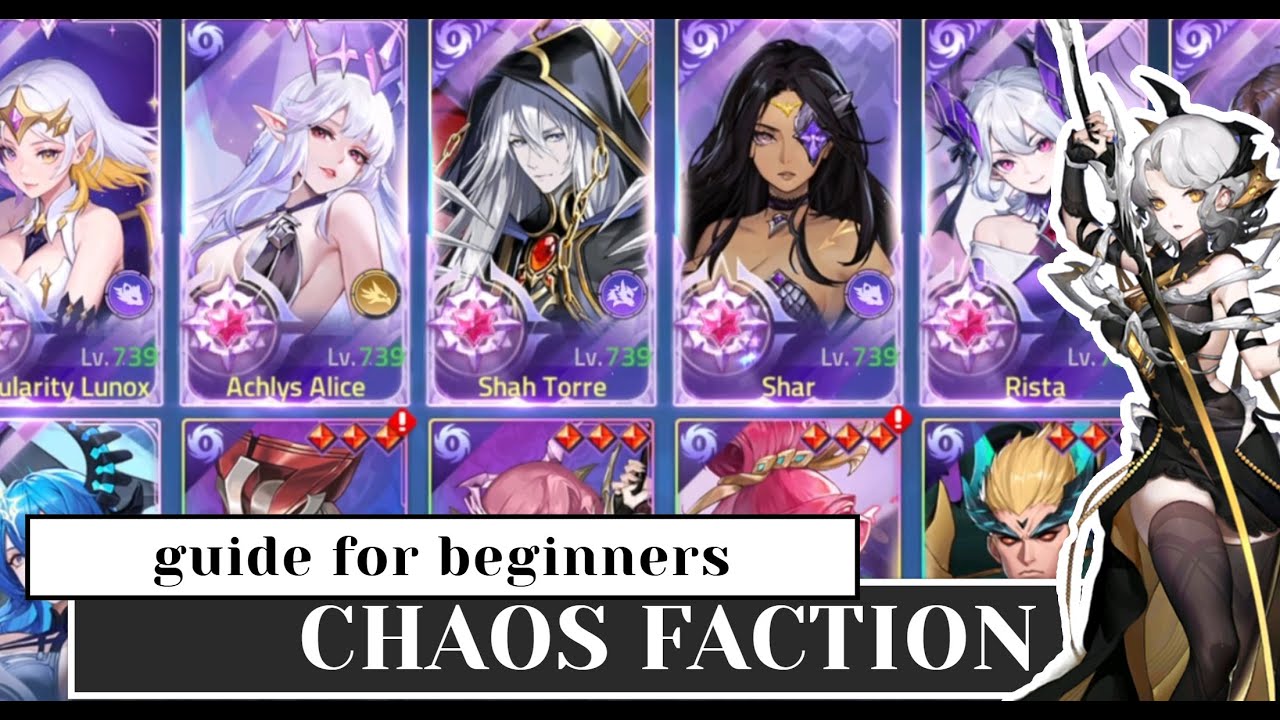 CHAOS FACTION HERO GUIDE 2025 Mobile Legends: Adventure