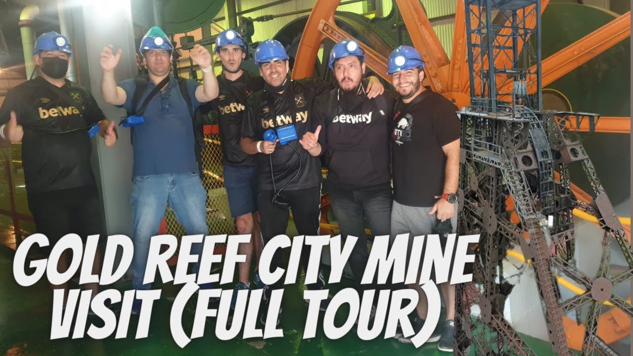 🇿🇦Gold Reef City Mine Visit (Full Tour in detail)✔