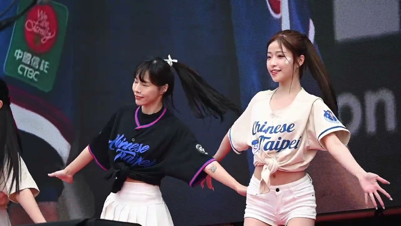 筠熹、崔荷潾、柳柳、溫妮後站夜市2026WBC世界棒球經典賽team Taiwan DragonBeauties小龍女寧寧、張晴、佩霓、小蛙 part 3