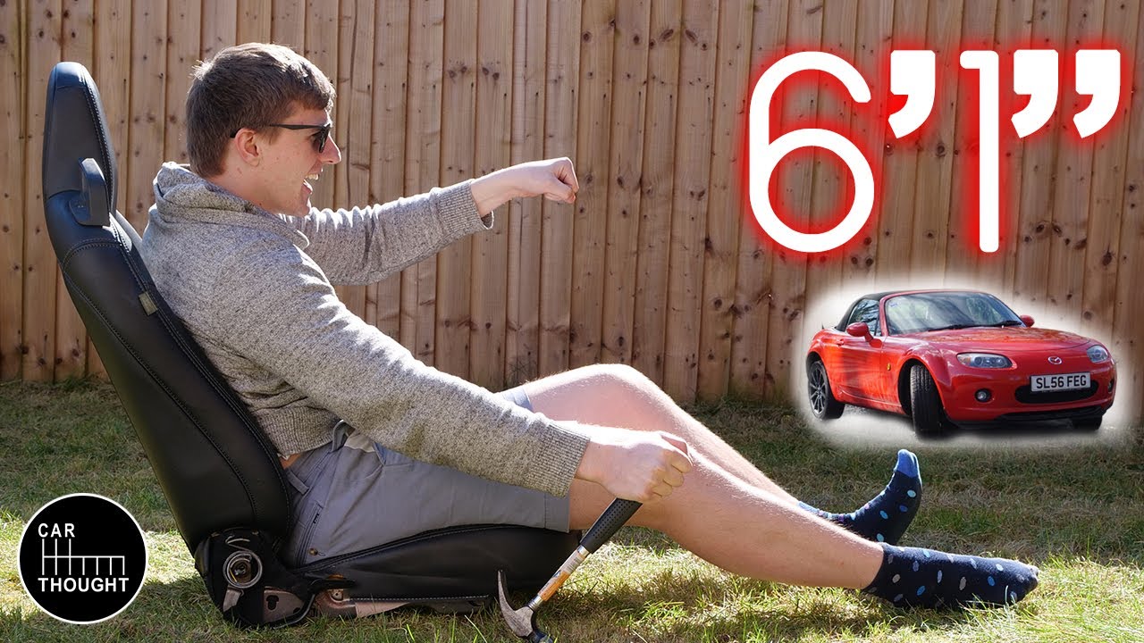 Extra leg room in my MX-5 NC! - Jass Performance seat lowering brackets