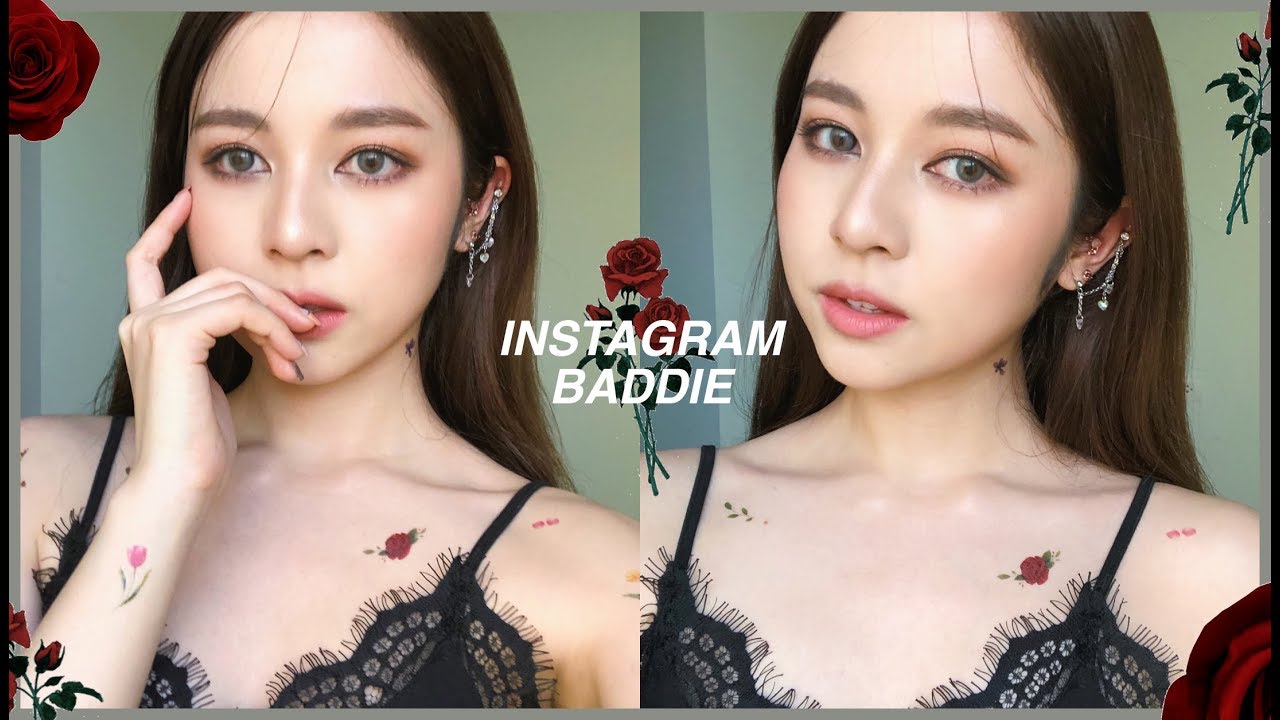 🌹INSTAGRAM BADDIE แต่งหน้าแซ่บๆเซลฟี่หมื่นไลค์ 🌹| Babyjingko