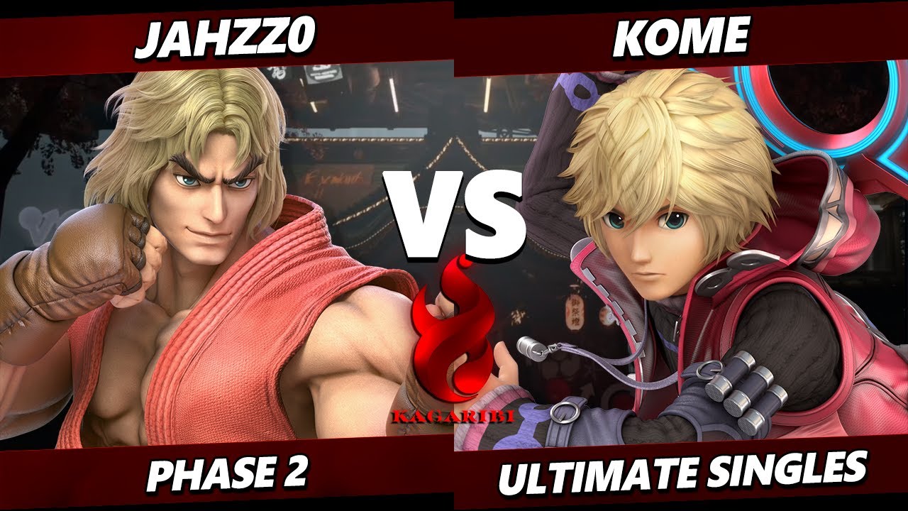 Kagaribi 13 - Jahzz0 (Ken) Vs. kome (Shulk) Smash Ultimate - SSBU