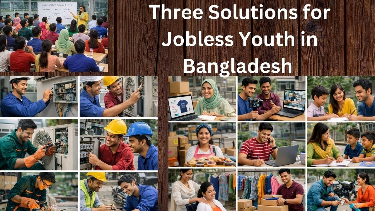 বাংলাদেশে বেকারত্ব কমাতে এখনই দরকার এই ৩টি পদক্ষেপ | 3 Steps to Reduce Unemployment