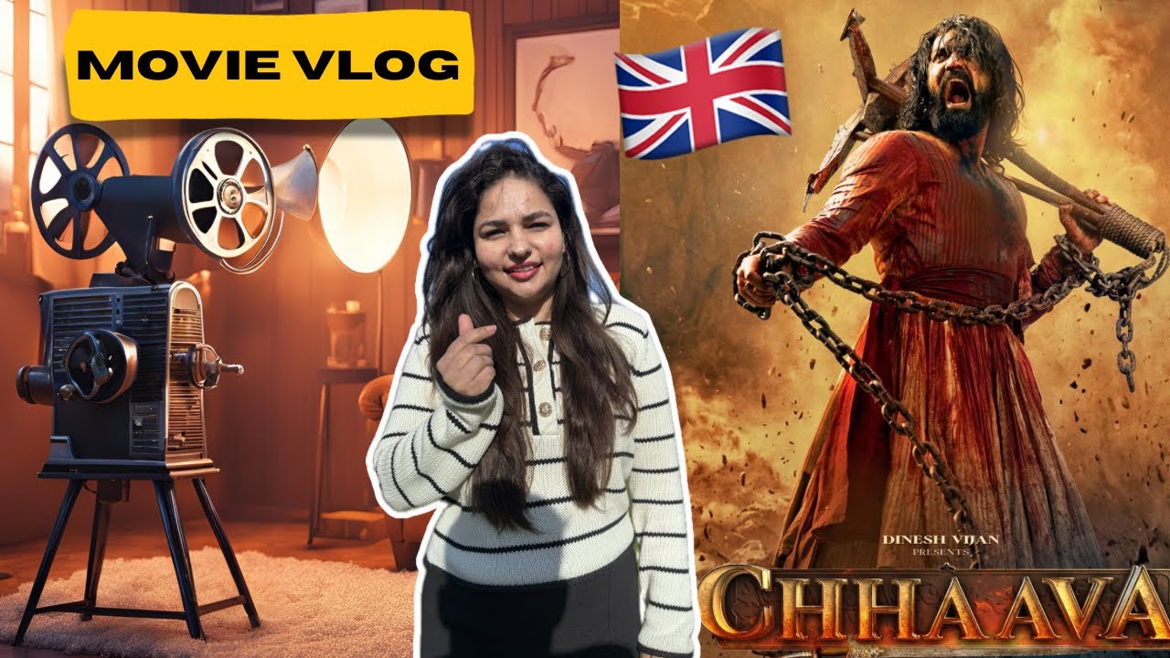 CHHAVA Movie Review + Indian Vlog in UK 🎬 | Marathi Movie Experience in London