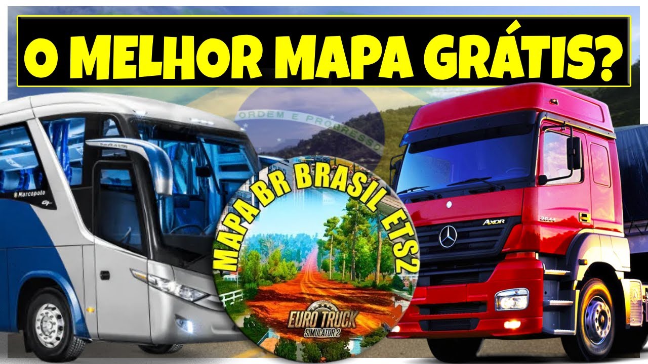Como BAIXAR e INSTALAR o Mapa BR BRASIL no ETS2