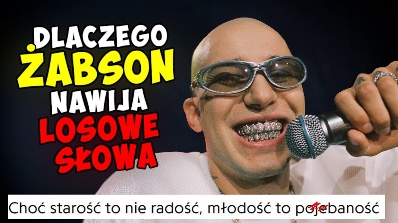 Dlaczego ŻABSON brzmi JAK RAP, a gada LOSOWE RZECZY