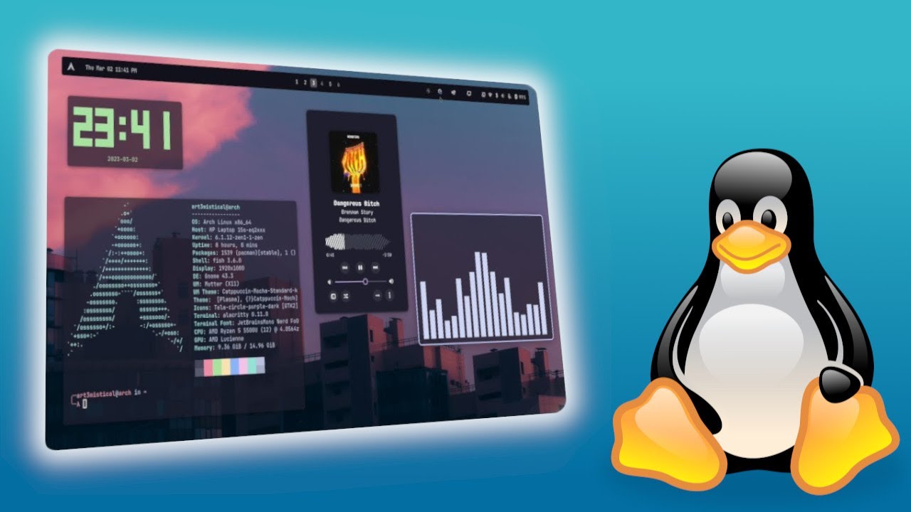 Melhores Tiling Window Manager pra usar no Linux!