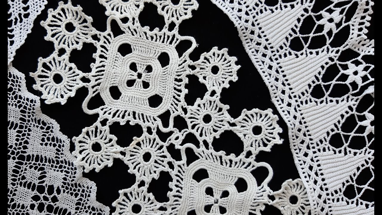 Кружева старинные, винтажные и антикварные ручной работы. Моя коллекция. Vintage handmade lace.